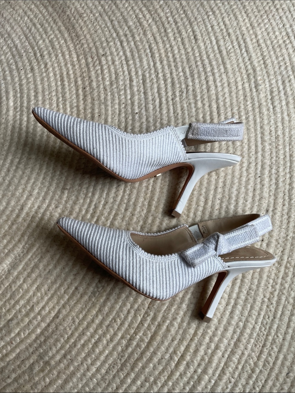 DIOR J'Adior Slingback Pump white Christian DIOR - Picture 3 of 11